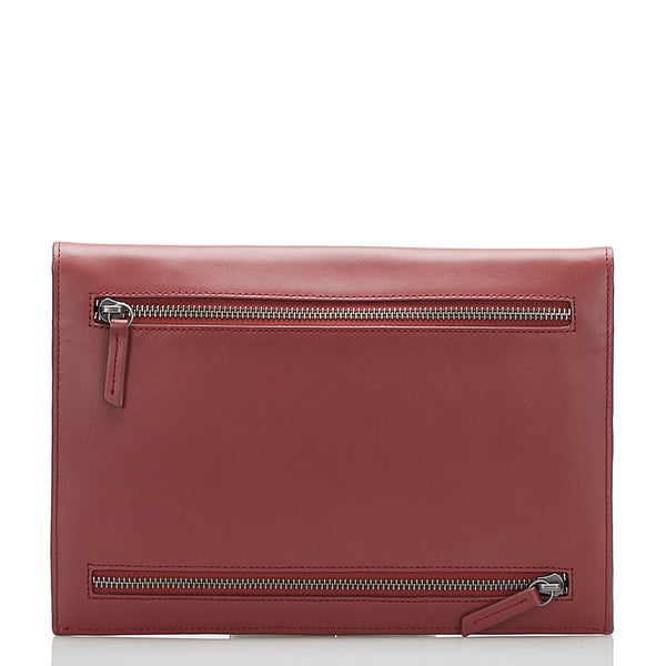 ベルルッティ クラッチバッグ セカンドバッグ レッド レザー メンズ Berluti 【中古】