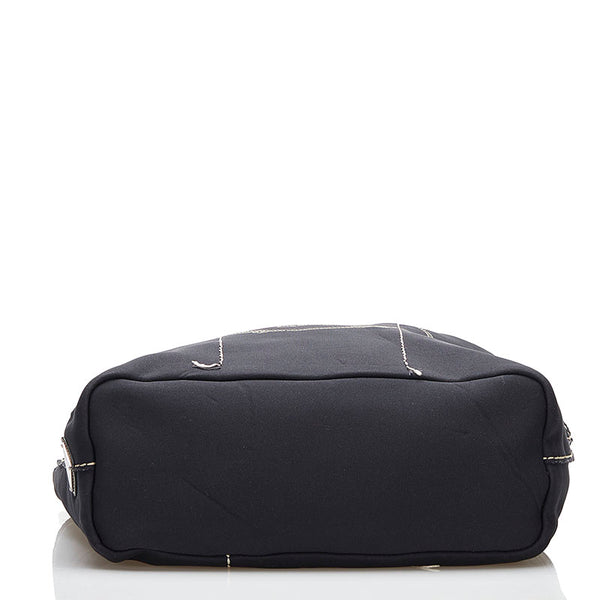 プラダ トートバッグ BR4623 NERO ブラック レザー ネオプレーン レディース PRADA 【中古】