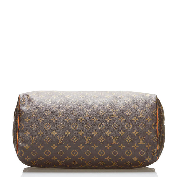 ルイ ヴィトン モノグラム スピーディ40 ハンドバッグ M41522 ブラウン PVC レザー レディース LOUIS VUITTON 【中古】
