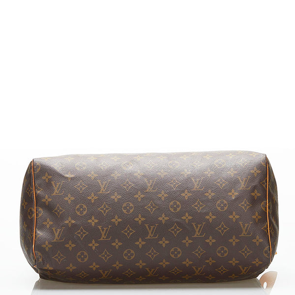 ルイ ヴィトン モノグラム スピーディ40 ボストンバッグ ハンドバッグ M41522 ブラウン PVC レザー レディース LOUIS VUITTON 【中古】
