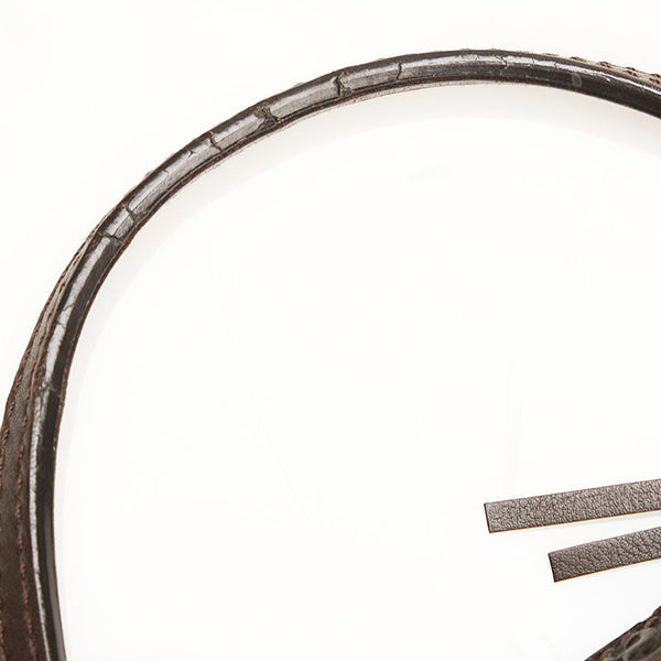 グッチ マイクロGG グッチシマ ハンドバッグ ショルダーバッグ 2WAY 353120 ブラウン レザー レディース GUCCI 【中古】