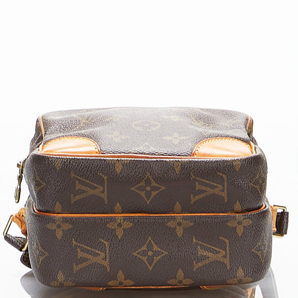 ルイ ヴィトン モノグラム アマゾン 斜め掛け ショルダーバッグ M45236 ブラウン PVC レザー レディース LOUIS VUITTON 【中古】