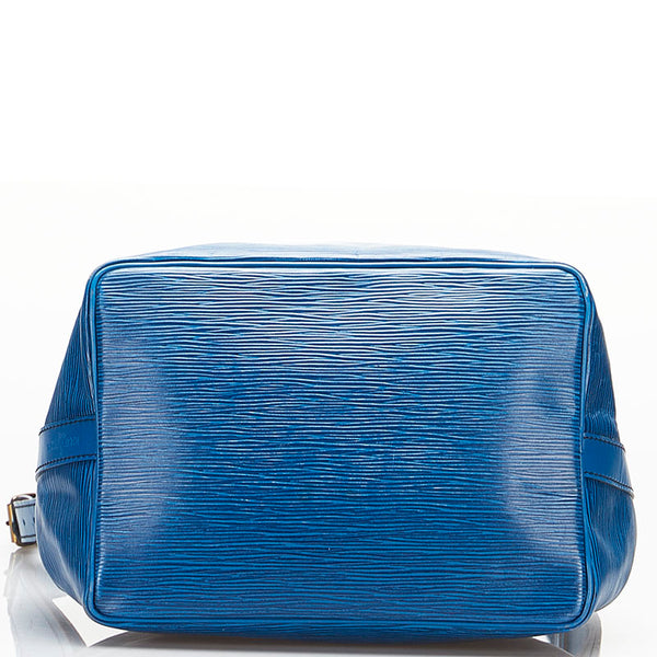 ルイ ヴィトン エピ プチノエ ショルダーバッグ M44105 トレドブルー レザー レディース LOUIS VUITTON 【中古】