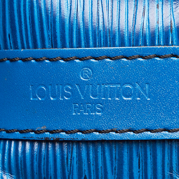 ルイ ヴィトン エピ プチノエ ショルダーバッグ M44105 トレドブルー レザー レディース LOUIS VUITTON 【中古】
