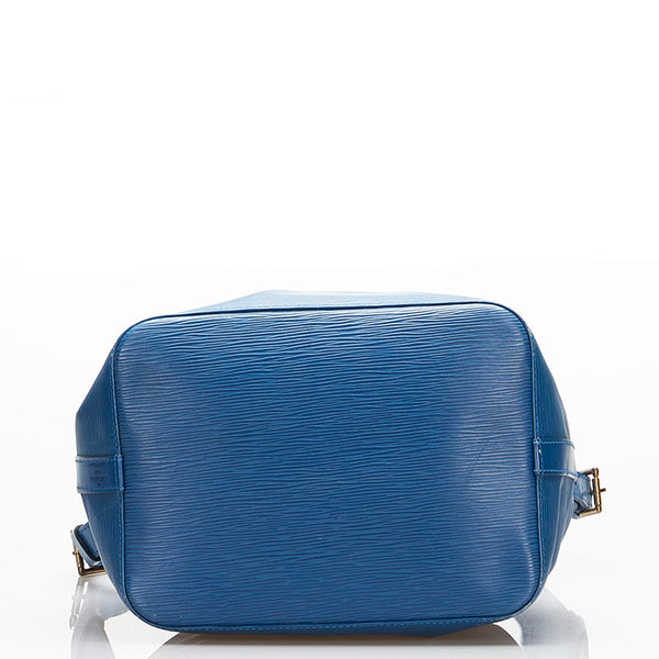 ルイ ヴィトン エピ プチノエ ショルダーバッグ M44105 トレドブルー レザー レディース LOUIS VUITTON 【中古】