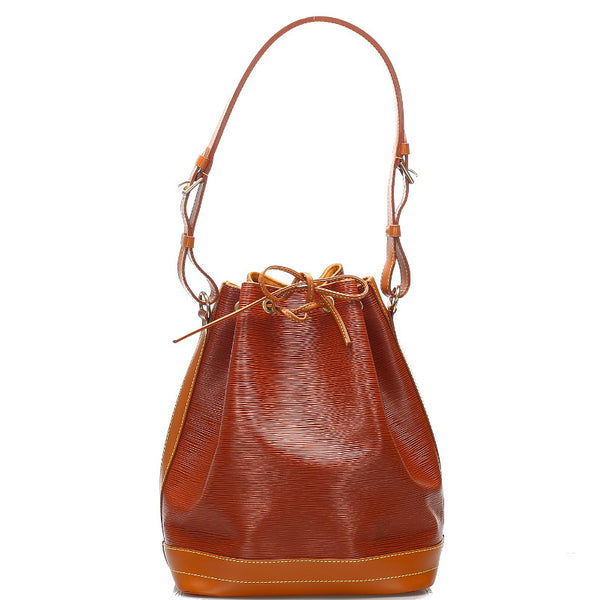 ルイ ヴィトン エピ ノエ M44028 ブラウン レザー ショルダーバッグ レディース LOUIS VUITTON 中古