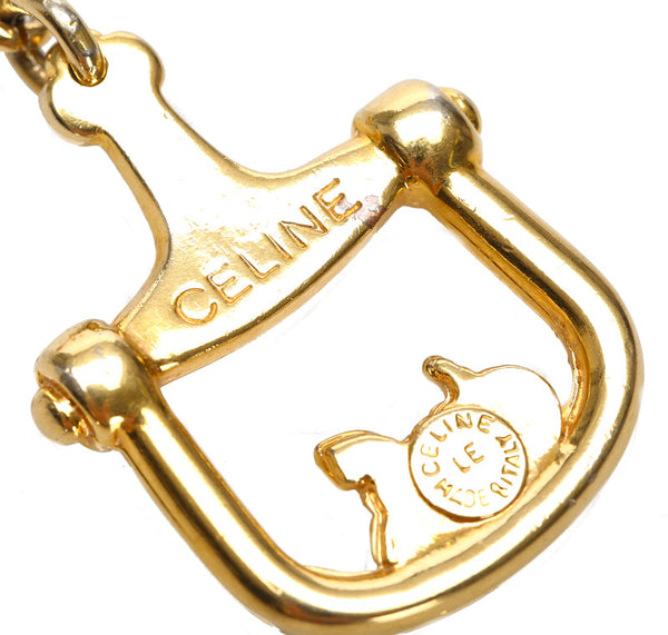 セリーヌ ゴールド メッキ キーホルダー レディース CELINE 中古