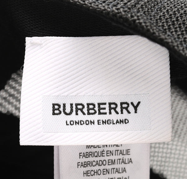 バーバリー ブラック 黒 ナイロン キャップ ユニセックス BURBERRY 中古