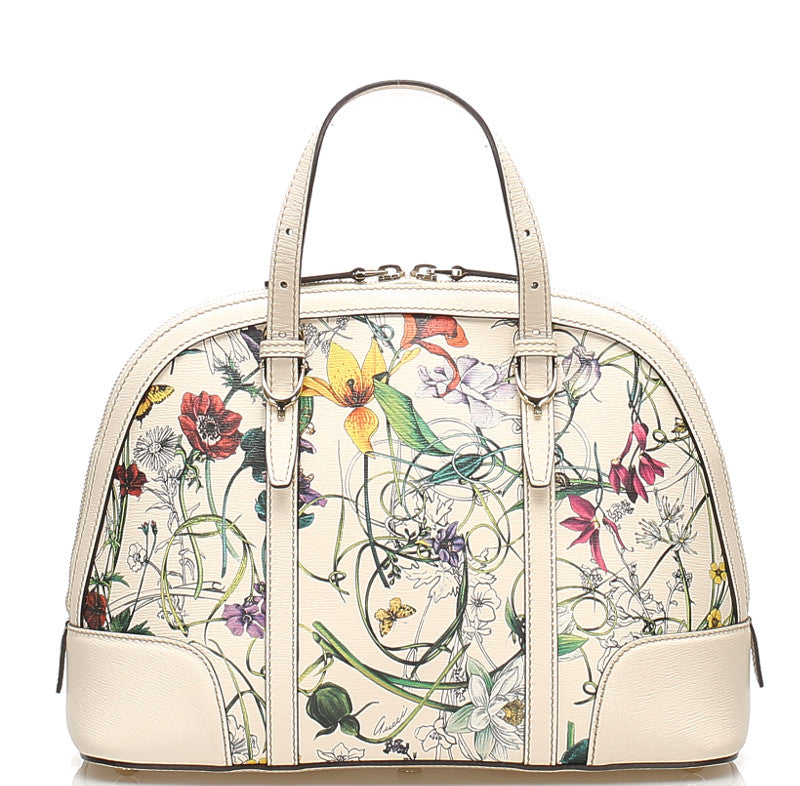 グッチ 309617 ホワイト  レザー ショルダーバッグ レディース GUCCI 中古