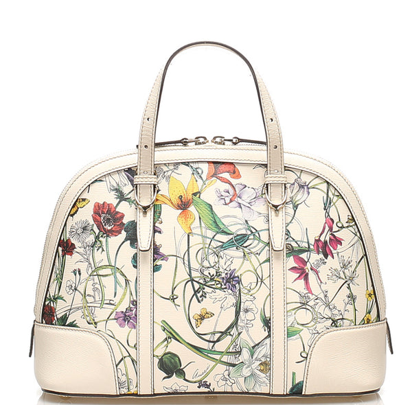 グッチ 309617 ホワイト  レザー ショルダーバッグ レディース GUCCI 中古