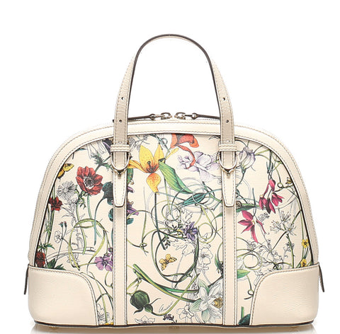 グッチ 309617 ホワイト  レザー ショルダーバッグ レディース GUCCI 中古