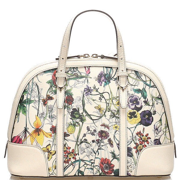 グッチ 309617 ホワイト  レザー ショルダーバッグ レディース GUCCI 中古