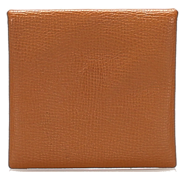 エルメス バスティア キャメル レザー コインケース ユニセックス HERMES C刻印(2018年制)刻印 中古