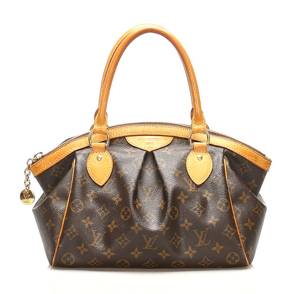 ルイ ヴィトン モノグラム ティヴォリPM M40143 ブラウン 茶 ハンドバッグ レディース LOUIS VUITTON 中古