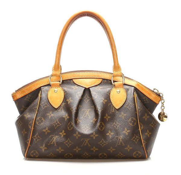 ルイ ヴィトン モノグラム ティヴォリPM M40143 ブラウン 茶 ハンドバッグ レディース LOUIS VUITTON 中古