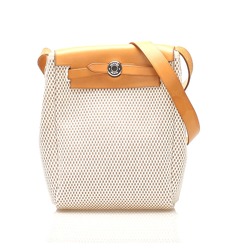 エルメス エールバッグＴＰＭ ブラック トワルアッシュ ショルダーバッグ レディース HERMES 中古