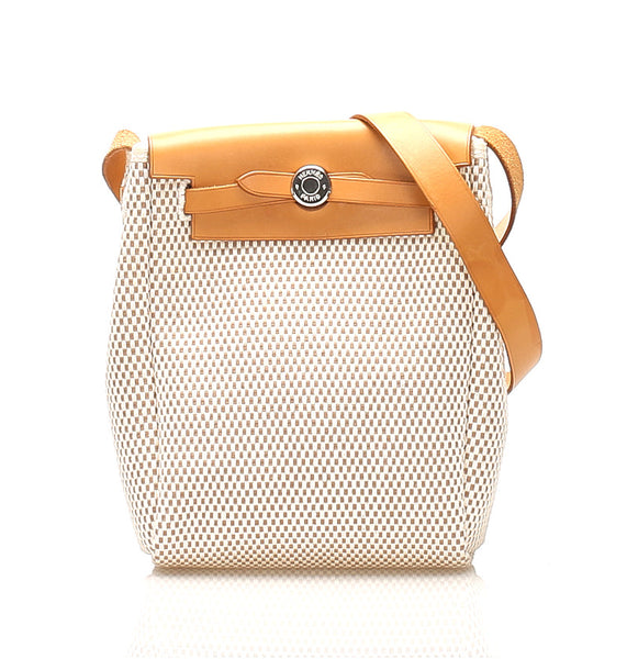 エルメス エールバッグＴＰＭ ブラック トワルアッシュ ショルダーバッグ レディース HERMES 中古