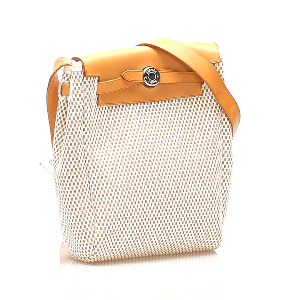 エルメス エールバッグＴＰＭ ブラック トワルアッシュ ショルダーバッグ レディース HERMES 中古