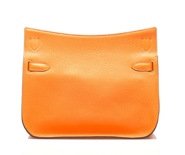 エルメス ジプシエール28 オレンジ トリヨンクレマンス ショルダーバッグ レディース HERMES □N印刻(2010年制)刻印 中古