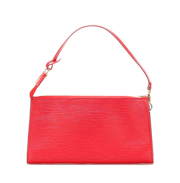 ルイ ヴィトン エピ アクセソワール M5298E レッド レザー アクセサリーポーチ レディース LOUIS VUITTON 中古
