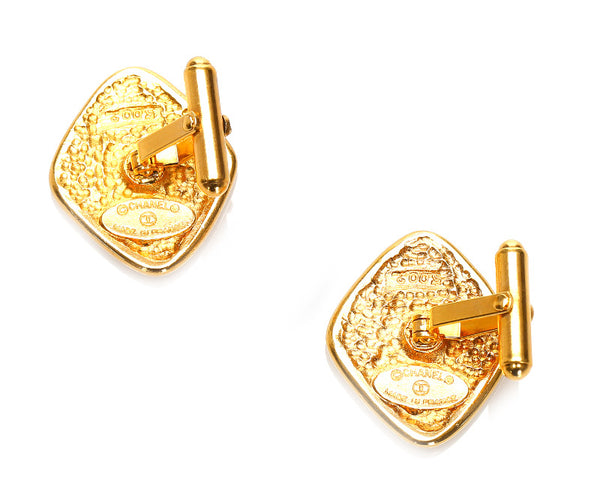 シャネル ゴールド メッキ カフス レディース CHANEL 中古
