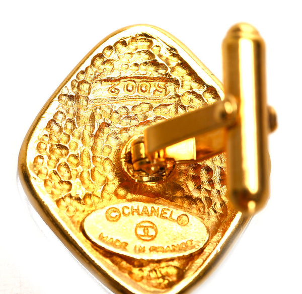 シャネル ゴールド メッキ カフス レディース CHANEL 中古