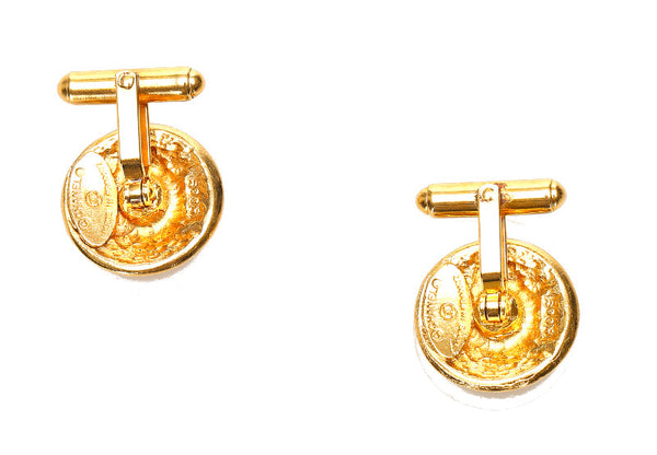 シャネル ゴールド メッキ カフス レディース CHANEL 中古