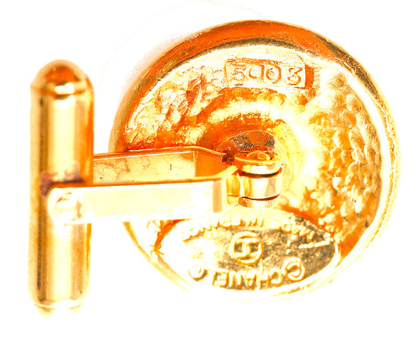 シャネル ゴールド メッキ カフス レディース CHANEL 中古