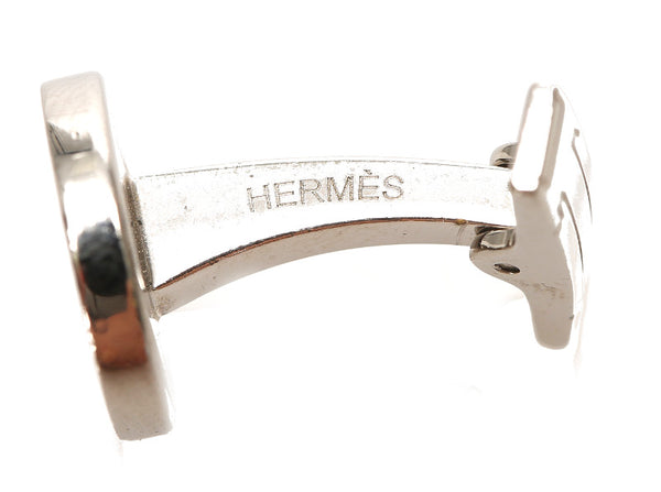エルメス シルバー メタル カフス ユニセックス HERMES 中古