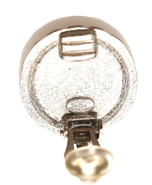 シャネル シルバー メタル イヤリング  CHANEL 中古