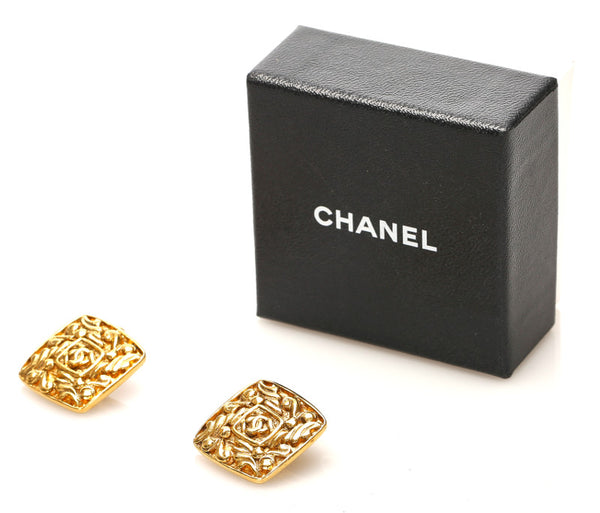 シャネル ゴールド メッキ カフス レディース CHANEL 中古