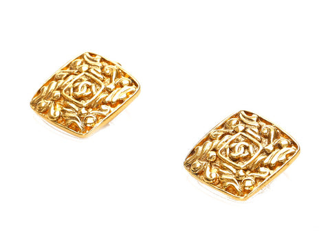 シャネル ゴールド メッキ カフス レディース CHANEL 中古