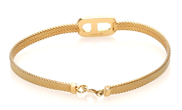 ディオール ＧＤ ゴールド メッキ ブレスレット レディース Dior 中古
