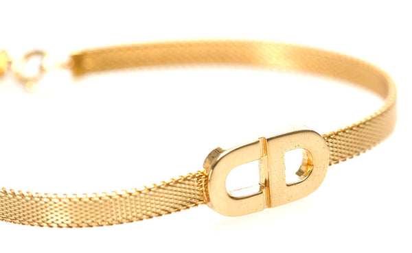 ディオール ＧＤ ゴールド メッキ ブレスレット レディース Dior 中古