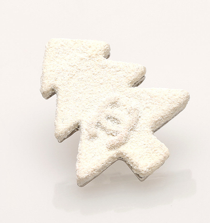 シャネル ココマーク 03 A ホワイト  シルバー  メタル ブローチ レディース CHANEL 中古