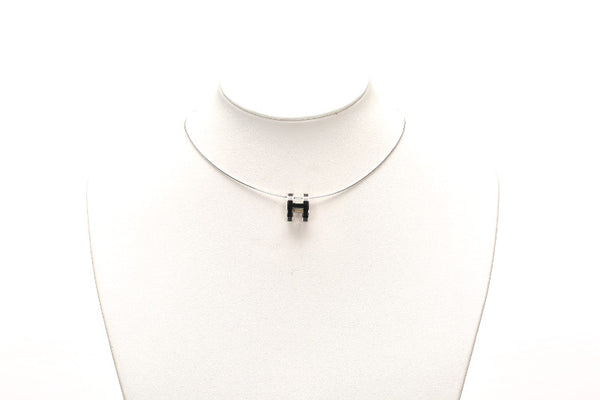 エルメス SV925 シルバー ポップアッシュ ネックレス レディース HERMES 中古