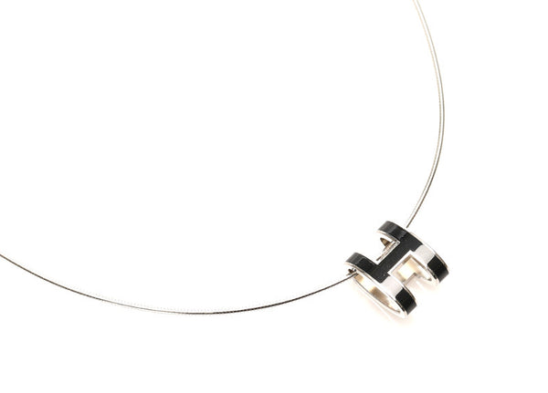 エルメス SV925 シルバー ポップアッシュ ネックレス レディース HERMES 中古