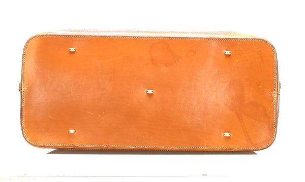 セリーヌ マカダム ブラウン 茶 PVC レザー ハンドバッグ ショルダーバッグ 2WAY ユニセックス CELINE 中古