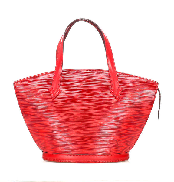 ルイ ヴィトン エピ サンジャック M52337 レッド 赤 レザー ショルダーバッグ レディース LOUIS VUITTON 中古