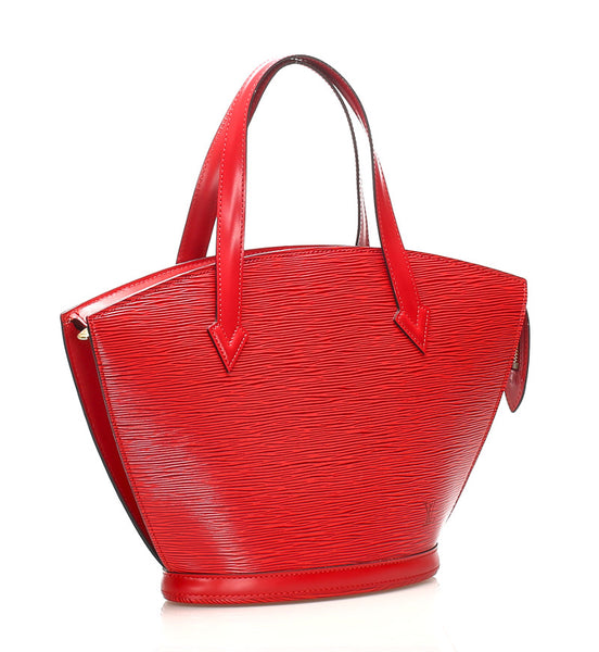 ルイ ヴィトン エピ サンジャック M52337 レッド 赤 レザー ショルダーバッグ レディース LOUIS VUITTON 中古