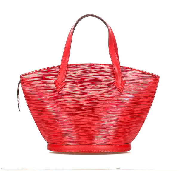 ルイ ヴィトン エピ サンジャック M52337 レッド 赤 レザー ショルダーバッグ レディース LOUIS VUITTON 中古