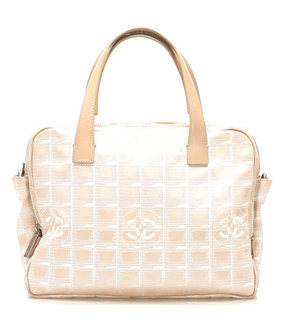 シャネル ニュートラベル ナイロン レザー ショルダーバッグ レディース CHANEL 中古