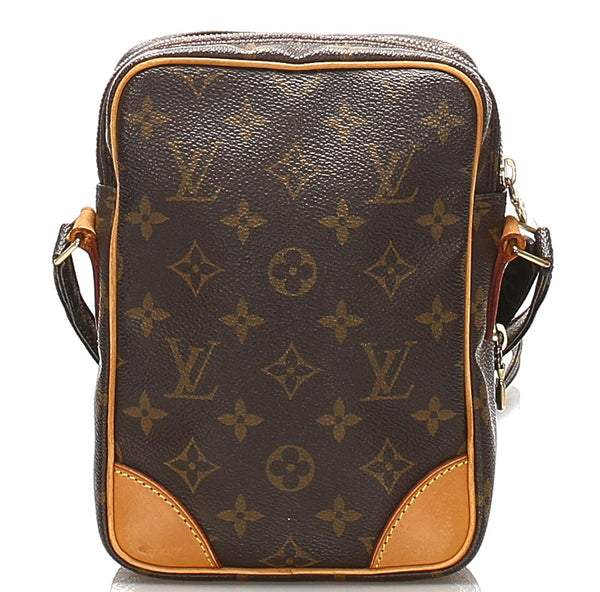 ルイ ヴィトン モノグラム アマゾン M45236 ブラウン PVC レザー 斜め掛け ショルダーバッグ ユニセックス LOUIS VUITTON 中古