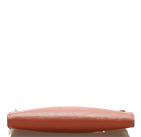 ルイ ヴィトン エピ アクセソワール M52953 ブラウン 茶 レザー ポーチ レディース LOUIS VUITTON 中古