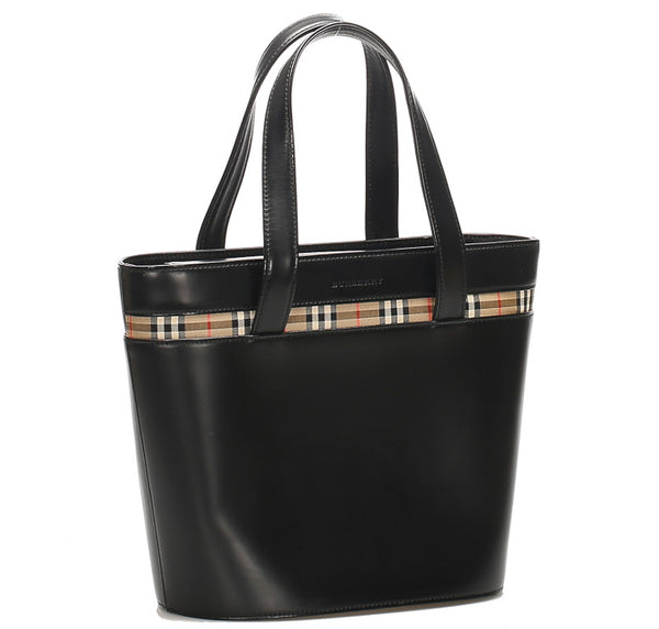 バーバリー レザー ハンドバッグ レディース BURBERRY 中古