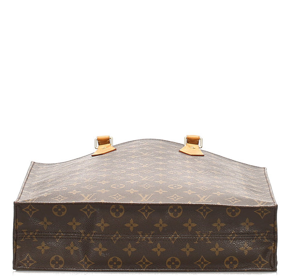ルイ ヴィトン モノグラム サックプラ M51140 ブラウン 茶 PVC レザー ショルダーバッグ レディース LOUIS VUITTON 中古