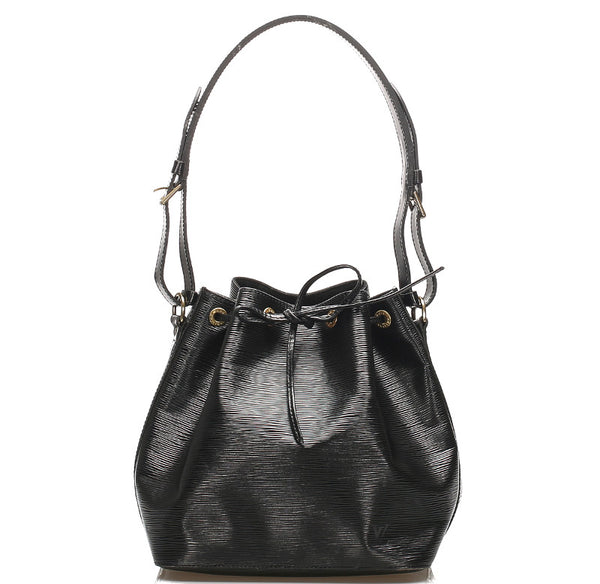 ルイ ヴィトン エピ ノエ M59012 ブラック 黒 レザー ショルダーバッグ レディース LOUIS VUITTON 中古