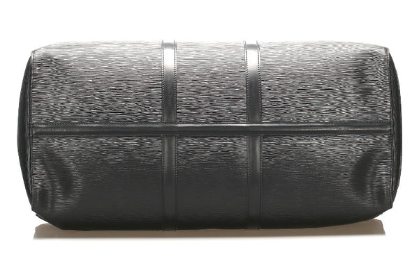 ルイ ヴィトン エピ キーポル60 M42942 ブラック 黒 レザー ボストンバッグ レディース LOUIS VUITTON 中古