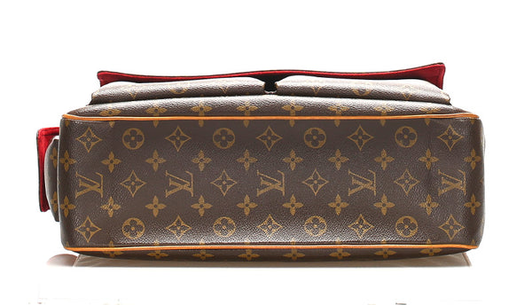 ルイ ヴィトン モノグラム ミュルティプリシテ M51162 ブラウン 茶 PVC レザー トートバッグ レディース LOUIS VUITTON 中古