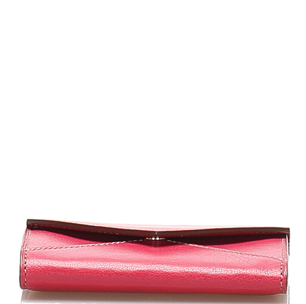 カルティエ ピンク レザー コインケース レディース CARTIER 中古